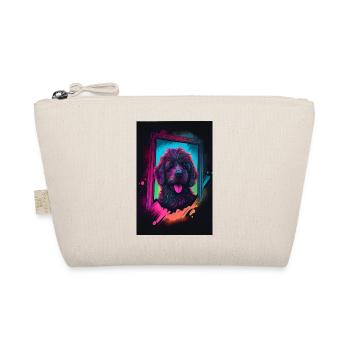 Rainbow Hund Phone Case Edition - Bio-Täschchen - Natur - Vorne