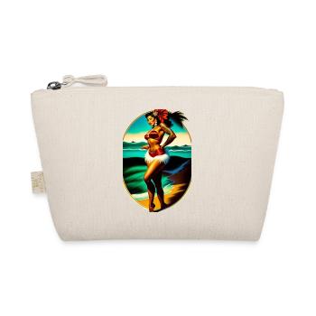 Hula Babe sur la plage - Trousse biologique - nature - Devant