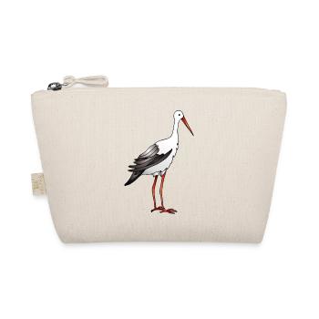 Stork bird - Organic Pouch - nature - Front