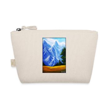 Mountains Mountaineering Hiking Hike Nature Travel - Organic Pouch - nature - Front