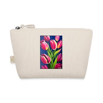 Tulip Lily Family Flower Spring Meadow Green - Organic Pouch - nature - Front