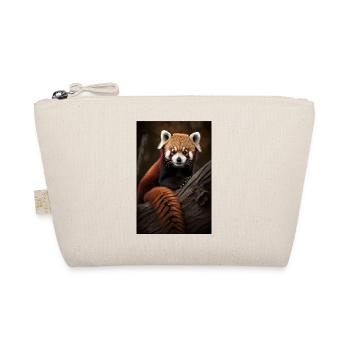 Cute Red Panda - Organic Pouch - nature - Front