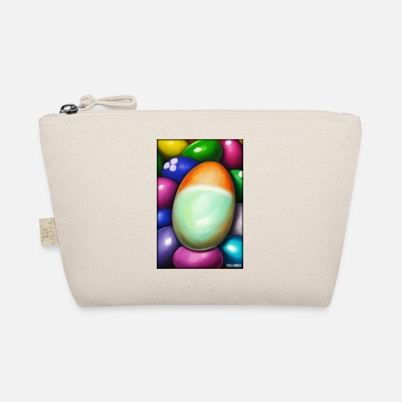 Osterei Ostern Osterfest Bunte Eier Feiertag Bio-Täschchen