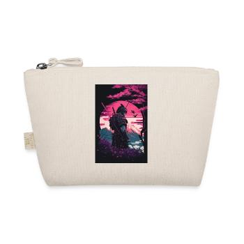 Samurai Vaporwave 80s Retro Japon Sakura 90s Anime - Trousse biologique - nature - Devant