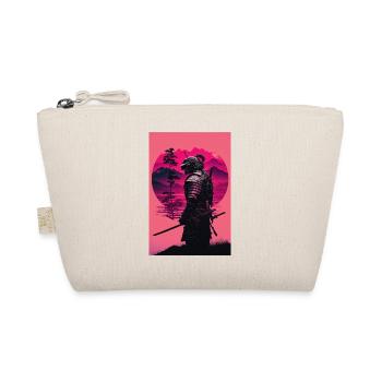 Samurai Vaporwave 80s Retro Japan Sakura 90s Anime - Organic Pouch - nature - Front