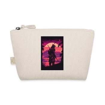 Samurai Vaporwave 80s Retro Japon Sakura 90s Anime - Trousse biologique - nature - Devant