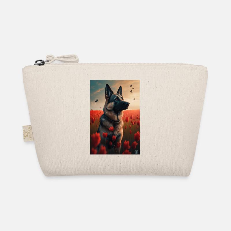 German Shepherd Blumenfeld Realistic Cool Organic Pouch