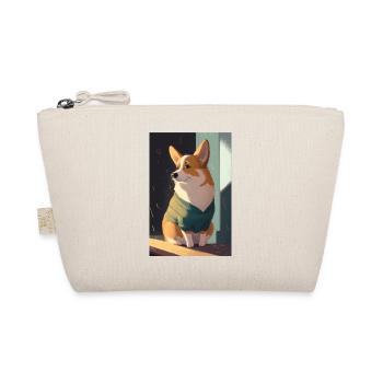 Gallois Corgi Anime Manga Cartoon Cute Kawaii - Trousse biologique - nature - Devant