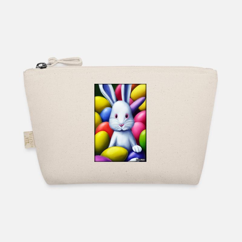 Rabbit Easter Easter Pet Easter Holiday Organic Pouch