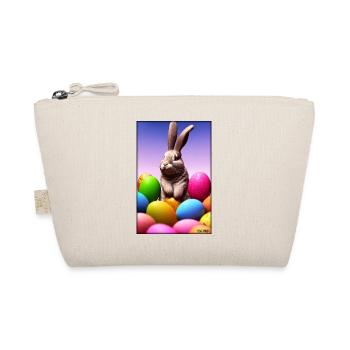 Rabbit Easter Easter Pet Easter Holiday - Organic Pouch - nature - Front