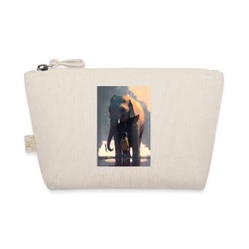 Elephant Cool Anime Manga Style Mignon - Trousse biologique - nature - Devant