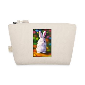 Rabbit Easter Easter Pet Easter Holiday - Organic Pouch - nature - Front