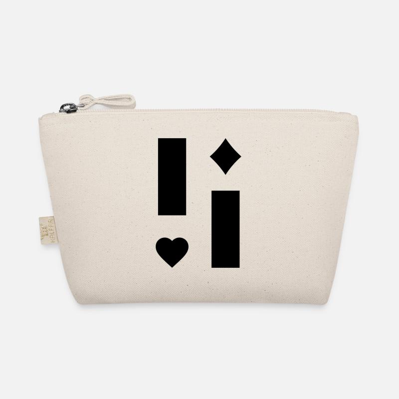 Schlichtes Design Bio-Täschchen