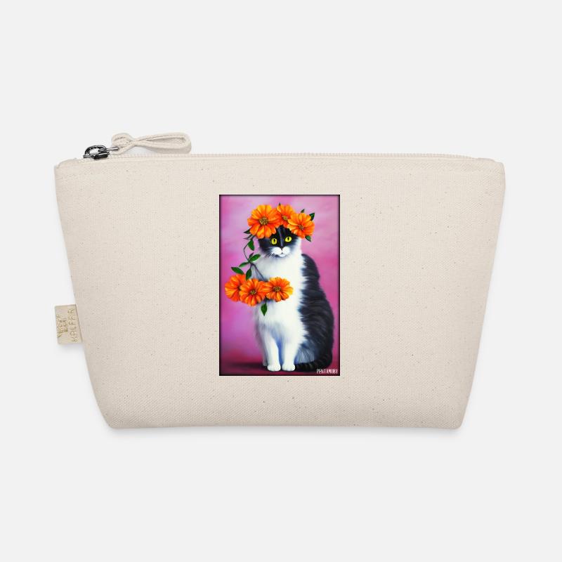 Chat Fleur Nature Fleur Jardin Chat Amour Chat Chat Trousse biologique
