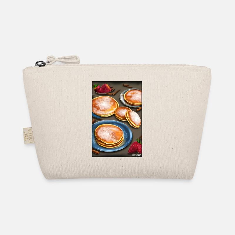 Pfannkuchen Frühstück Lecker Essen Backen Speise Bio-Täschchen