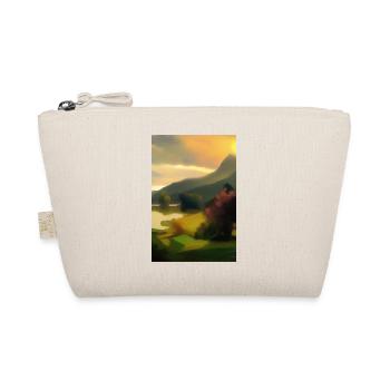 Paysage avec lac et montagnes - Trousse biologique - nature - Devant