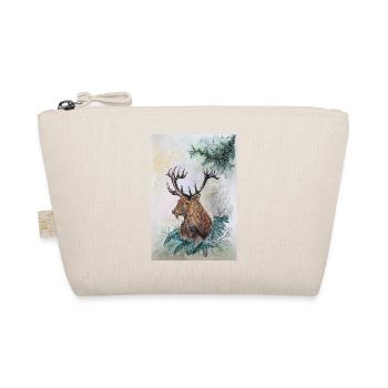 Hirsch Deer - Bio-Täschchen - Natur - Vorne