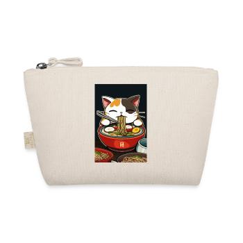 Cat Japanese Ramen Otaku Anime - Organic Pouch - nature - Front