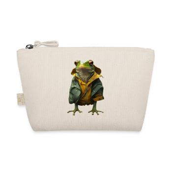 Une grenouille dans sa veste de pluie - Trousse biologique - nature - Devant