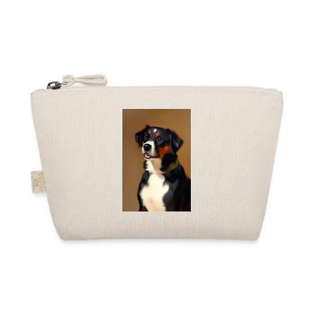 Hunde Bild - Bio-Täschchen - Natur - Vorne