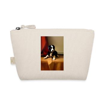 Hunde Bild - Bio-Täschchen - Natur - Vorne