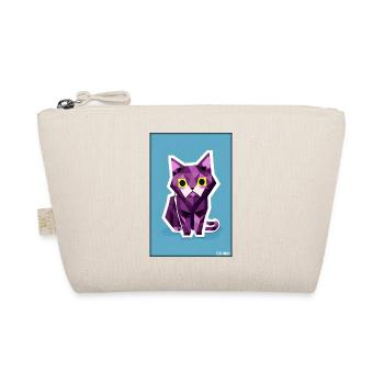 Cat Cat Polygon Animal House Tiger Pet - Organic Pouch - nature - Front