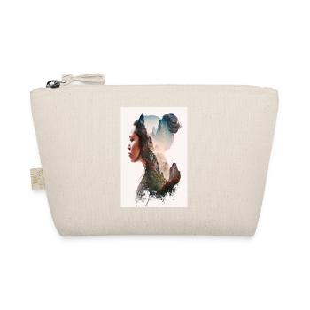 Zhangjiajie Mountains Woman Profile China - Organic Pouch - nature - Front
