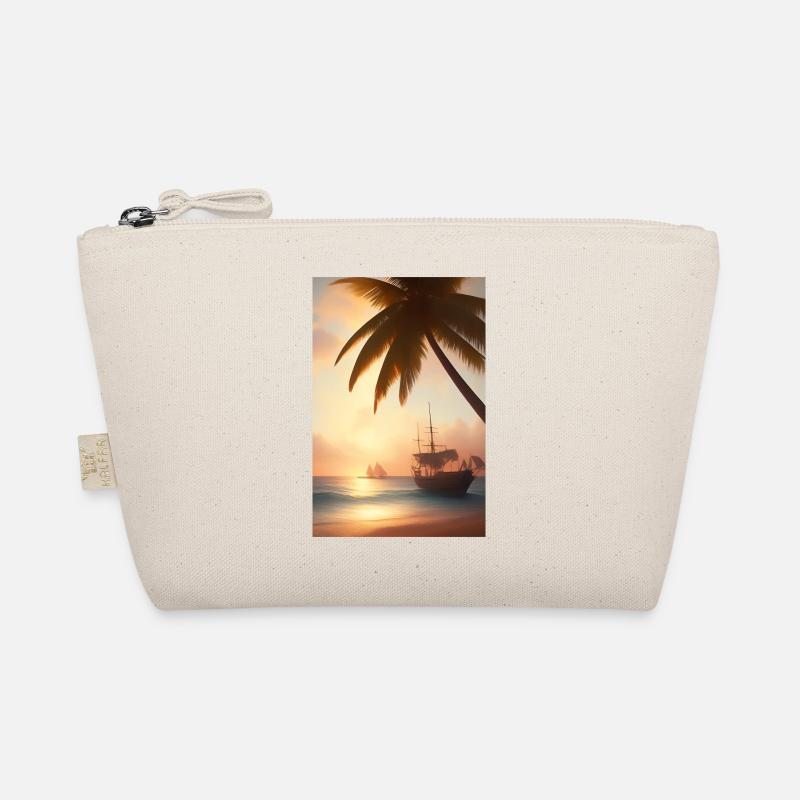 Caribbean Palm Beach Organic Pouch