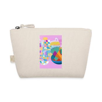 Shapes and patterns - Organic Pouch - nature - Front