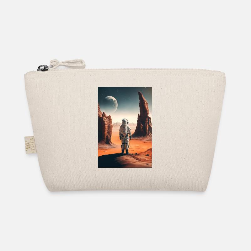 Astronaut Desert Landscape Moon Space Organic Pouch