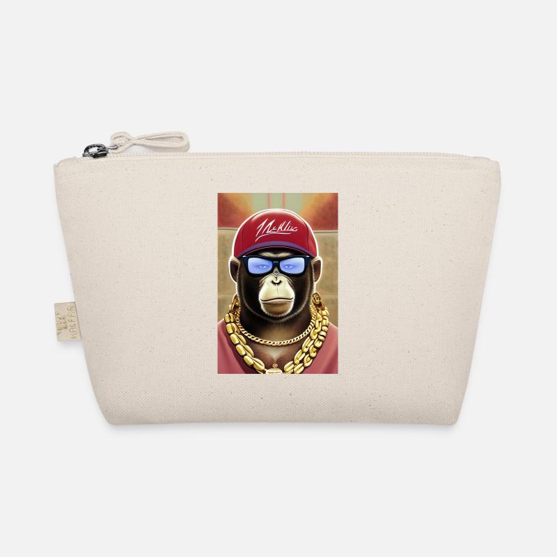 Singe cool avec des lunettes de soleil Trousse biologique