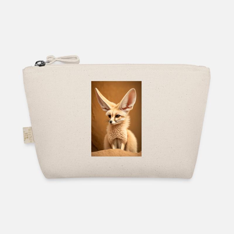 Fennec Desert Fox Animal Africa Organic Pouch