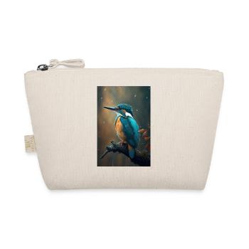 Eisvogel Kingfisher Vogel bird Lover - Organic Pouch - nature - Front