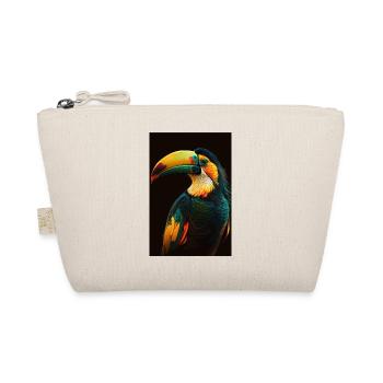 Toucan Bird Beaked Woodpecker Birds - Organic Pouch - nature - Front