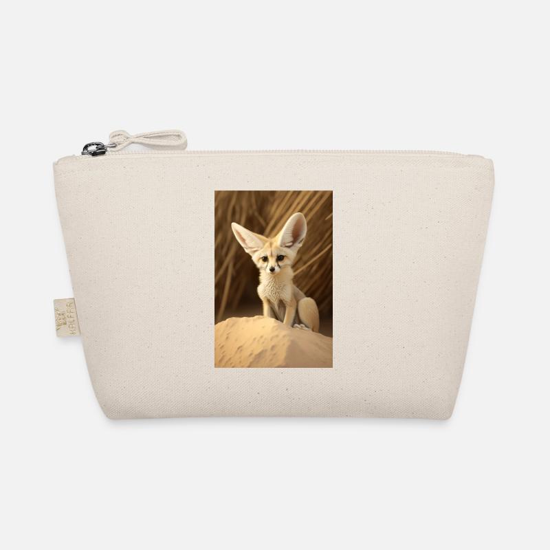 Fennec Desert Fox Animal Africa Organic Pouch