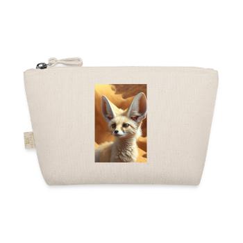Fennec Desert Fox Safari - Organic Pouch - nature - Front