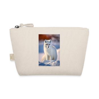 Polar fox - Organic Pouch - nature - Front