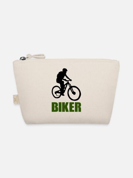biker - Organic Pouch - nature - Front