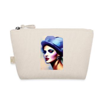 Belle femme avec chapeau - Trousse biologique - nature - Devant