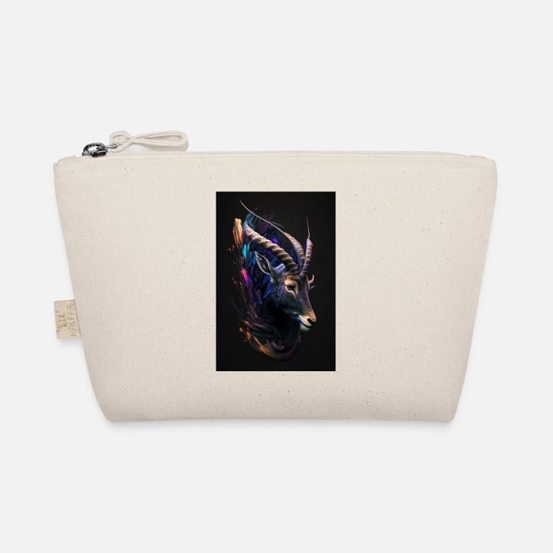 Neon Capricorn Organic Pouch