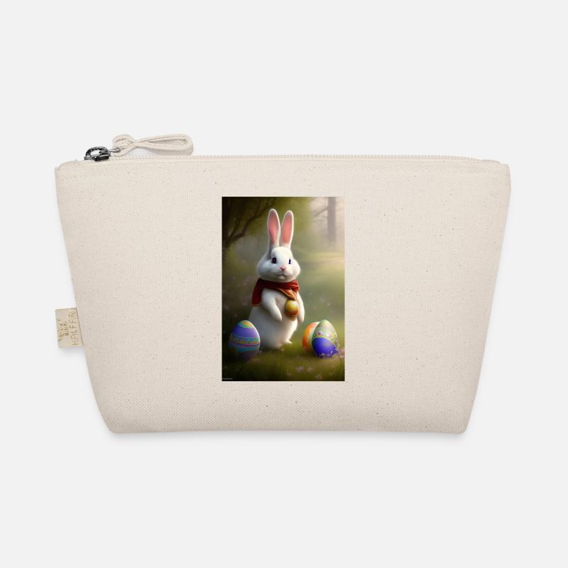 Osterhase mit Oster Eier Bio-Täschchen