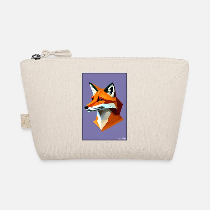 Fuchs Polygon Waldbewohner Waldtier Wildnis Tier Bio-Täschchen