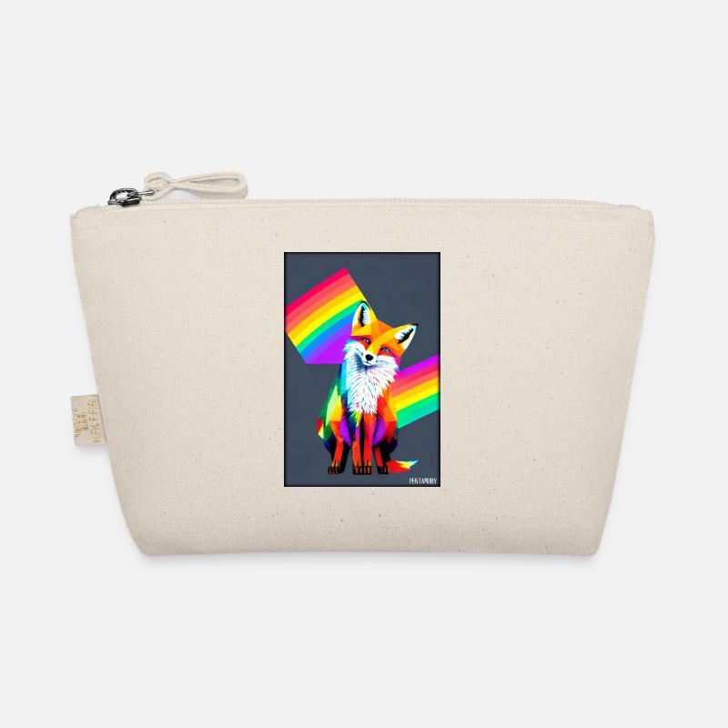 Fuchs Polygon Waldbewohner Waldtier Wildnis Tier Bio-Täschchen