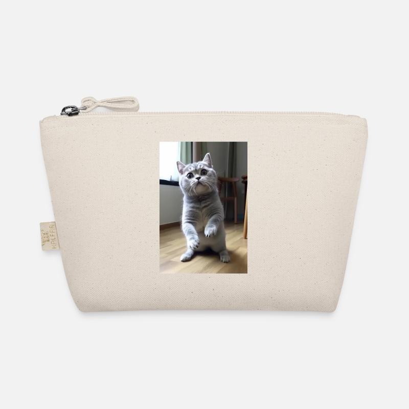 Drôle de chat mignon Trousse biologique