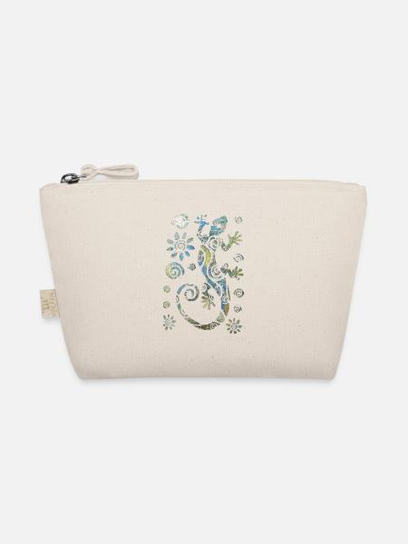 Gecko No1 - Organic Pouch - nature - Front