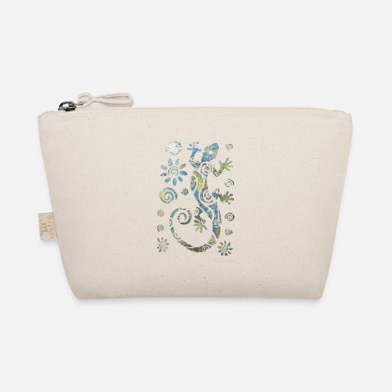 Gecko No1 - Organic Pouch - nature