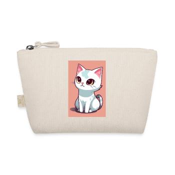 Drôle de chat mignon - Trousse biologique - nature - Devant