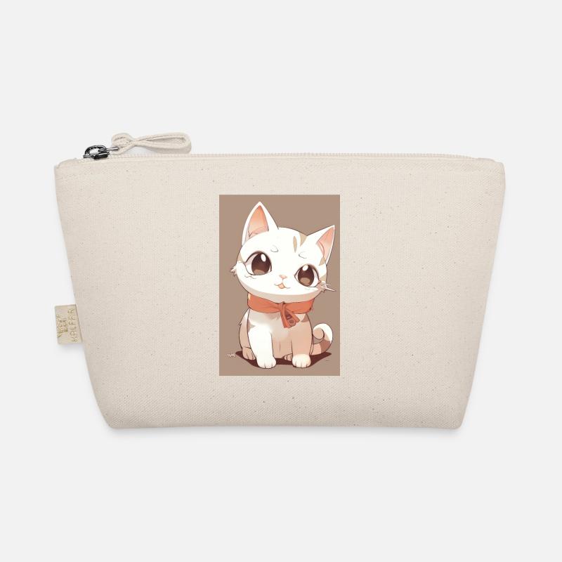 Funny cat Organic Pouch