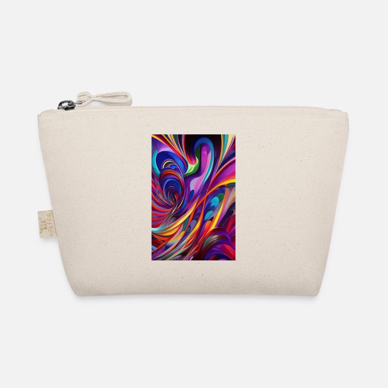 Abstract art Organic Pouch