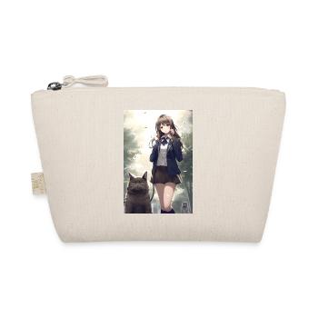 Anime Cat Femme Uniforme Cadeau - Trousse biologique - nature - Devant